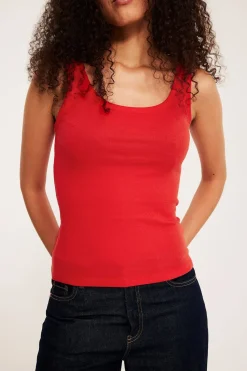 Ribbestrikket singlet