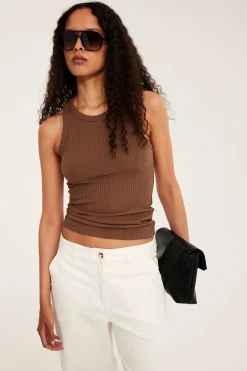 Ribbestrikket singlet