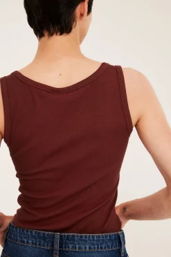 Ribbestrikket singlet