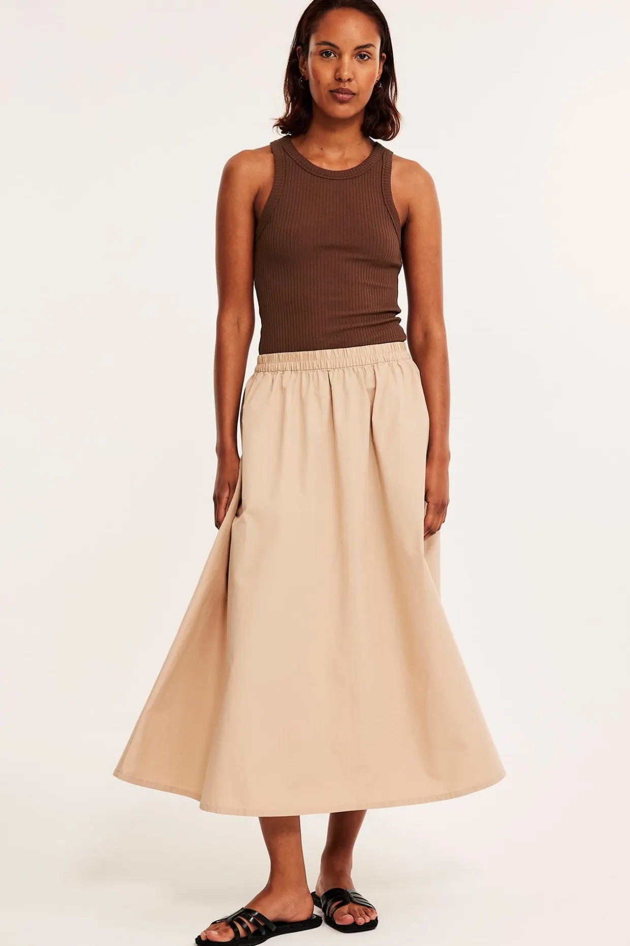 Ribbestrikket singlet