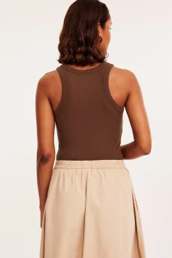 Ribbestrikket singlet