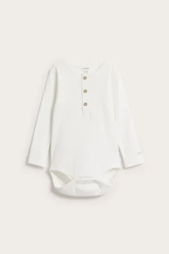 Ribbet langermet body
