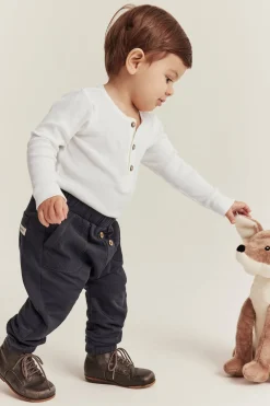 Ribbet langermet body