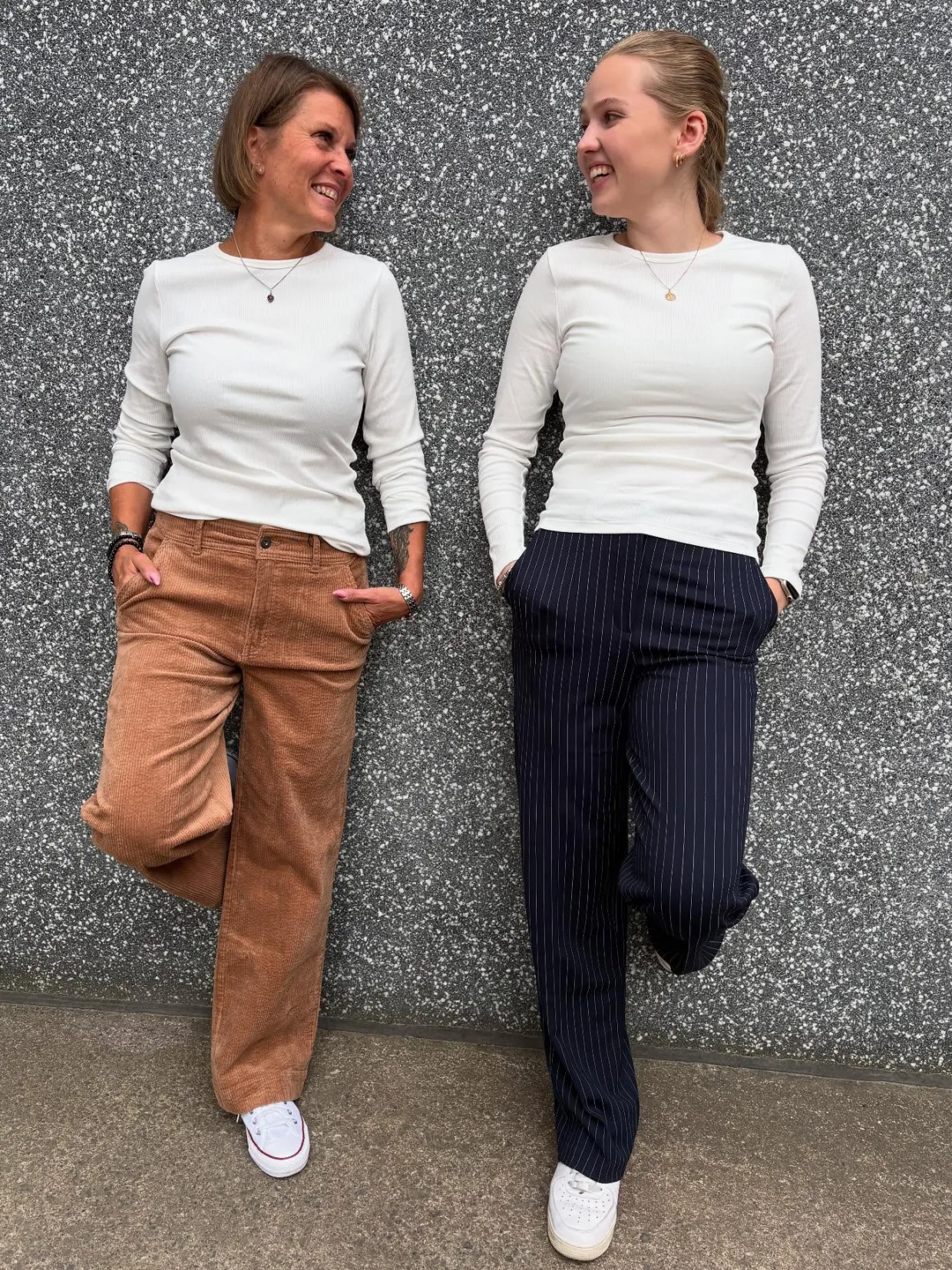 Ribbet topp | Offwhite | Dame | Kappahl