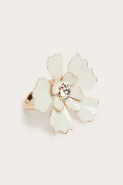 Ring med blomst