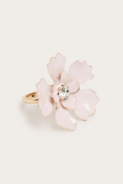 Ring med blomst