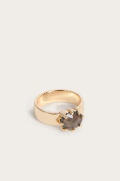 Ring med stein