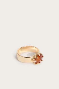 Ring med stein