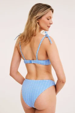 Rutete bikinibukse brazilian high leg