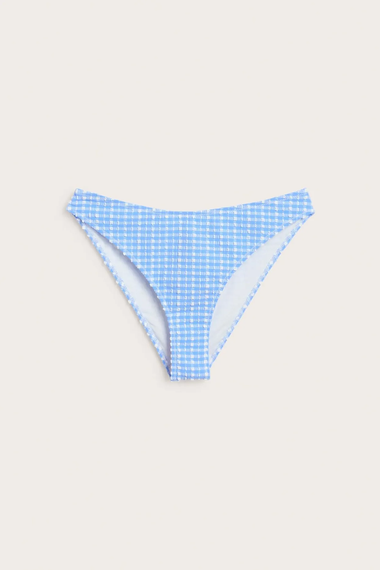 Rutete bikinibukse brazilian high leg