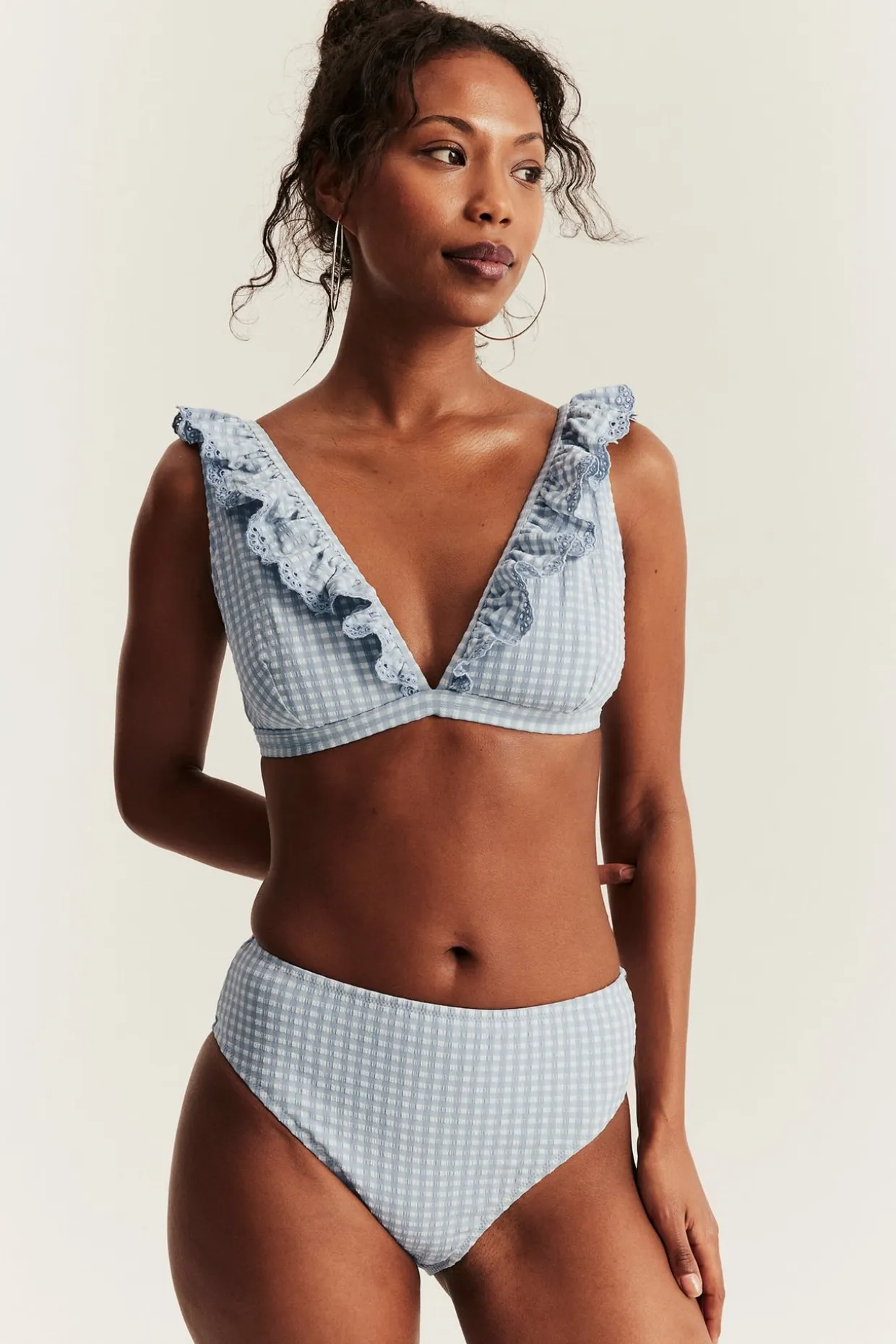 Rutete bikinitopp fra Newbie Woman