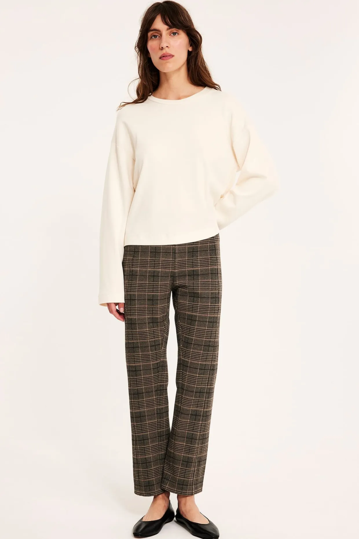 Rutete pull-on bukser