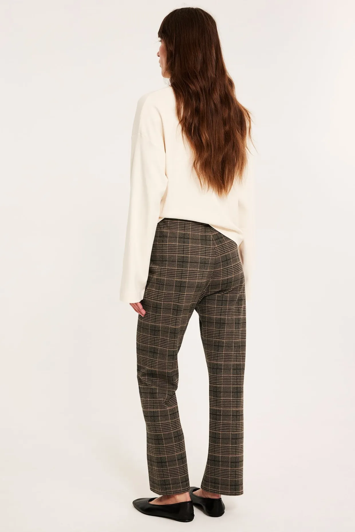 Rutete pull-on bukser