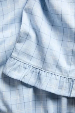 Rutete pyjamasbukse