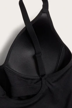 Seamless singlet med innebygd BH