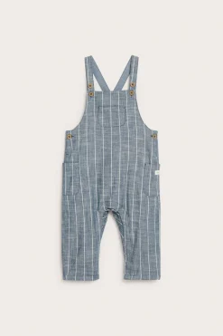 Selebukse med vevde striper