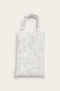 Sengesett med dyremotiv 80 x 100 | Offwhite | Baby | Newbie