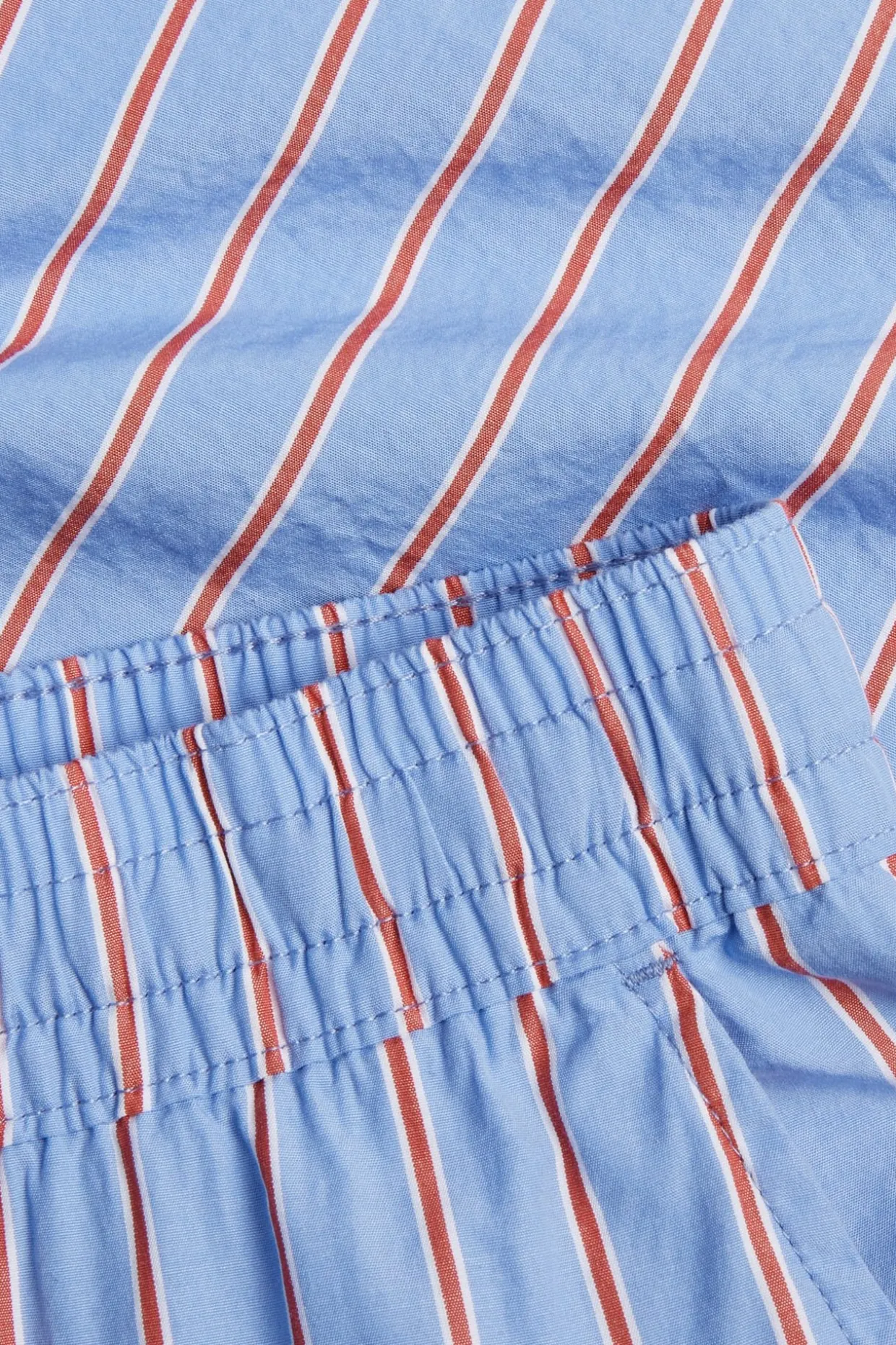 Shorts i bomullspoplin