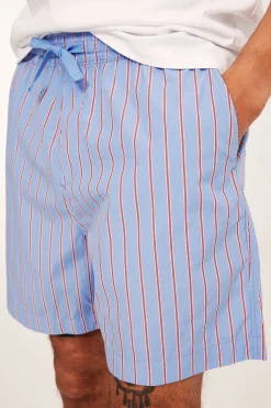 Shorts i bomullspoplin