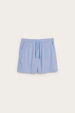 Shorts i bomullspoplin