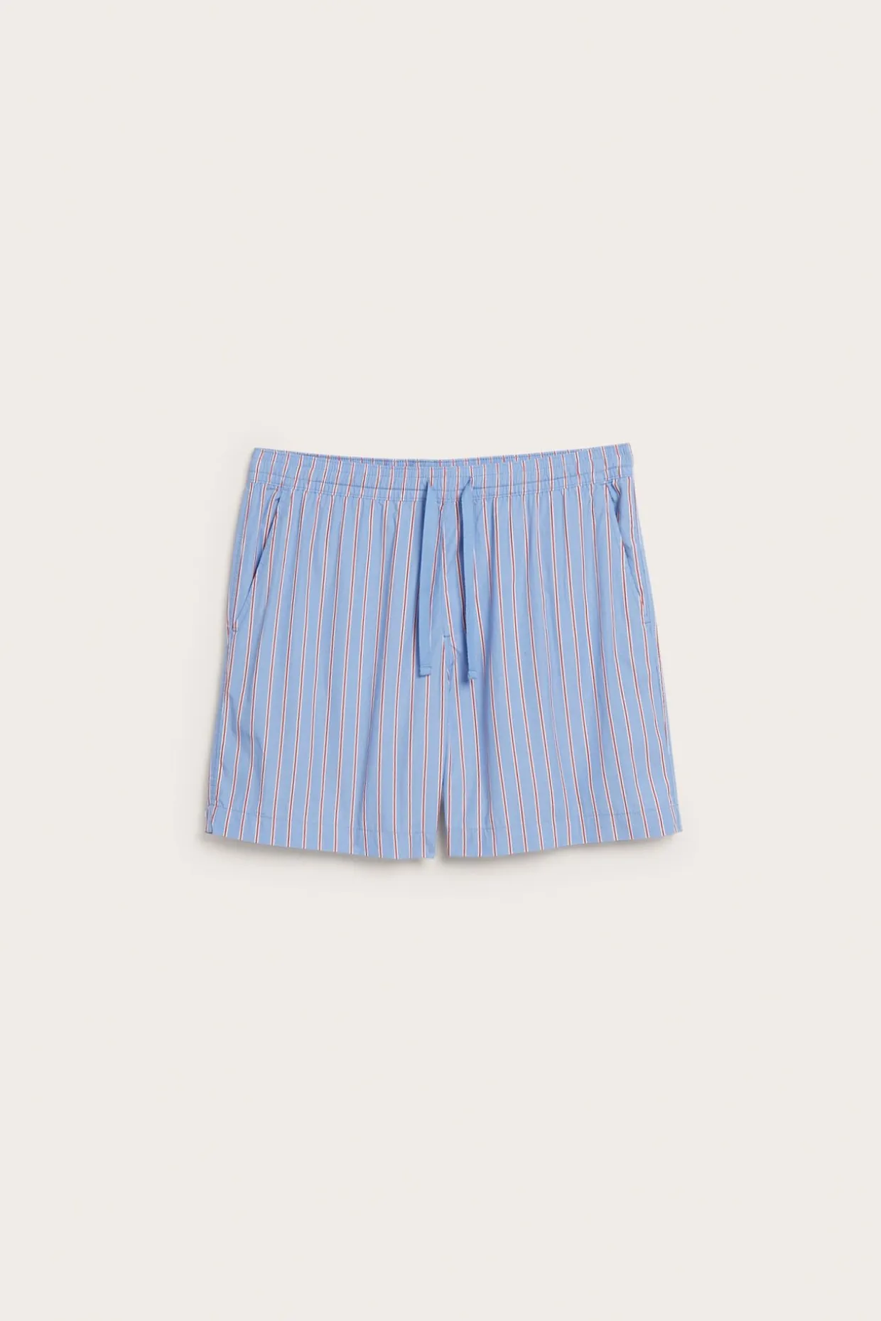 Shorts i bomullspoplin