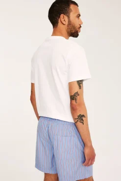 Shorts i bomullspoplin