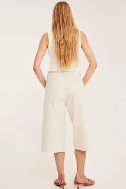 Shorts i bomullstwill
