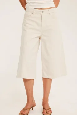 Shorts i bomullstwill