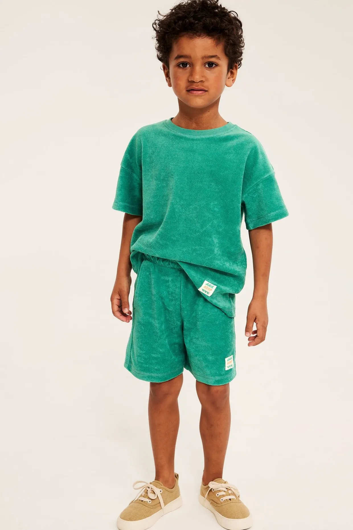 Shorts i frotté