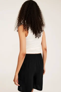 Shorts i linblanding