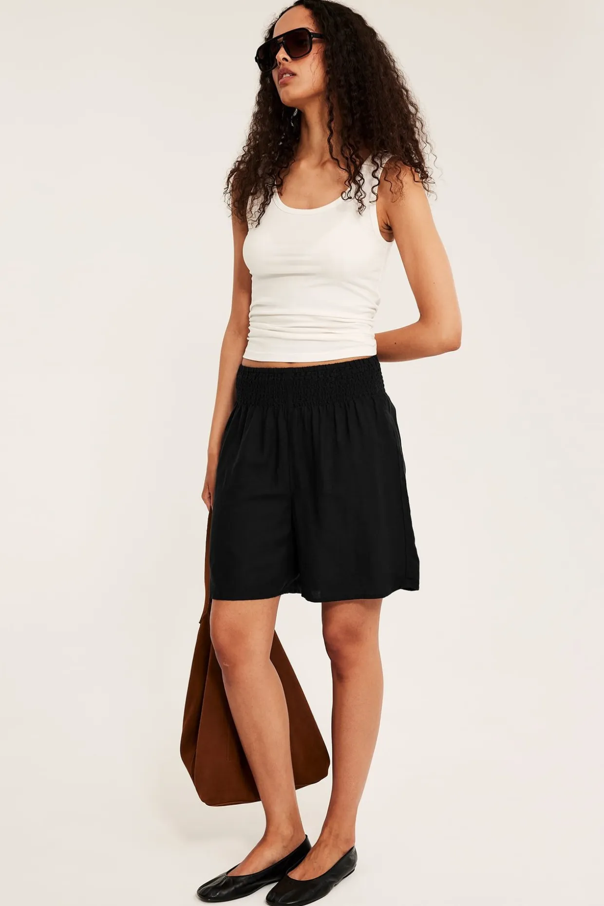 Shorts i linblanding