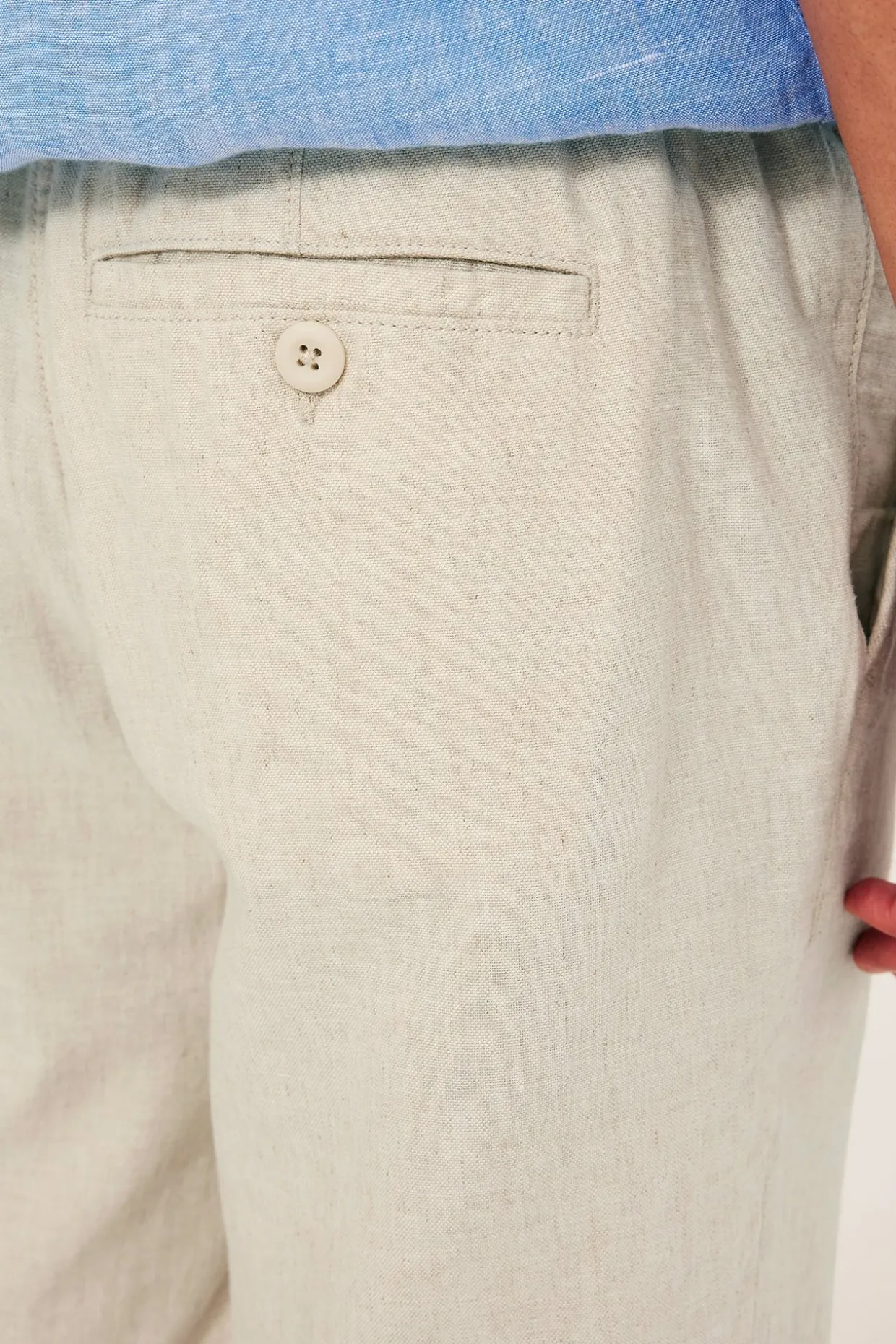 Shorts i linblanding