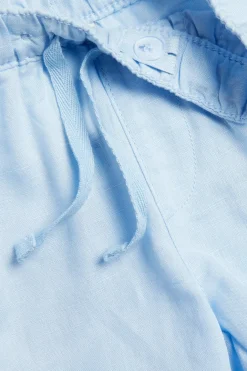 Shorts i linblanding