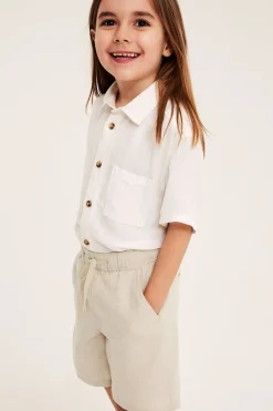 Shorts i linblanding