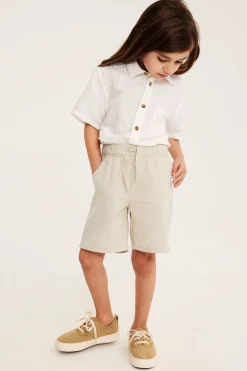 Shorts i linblanding