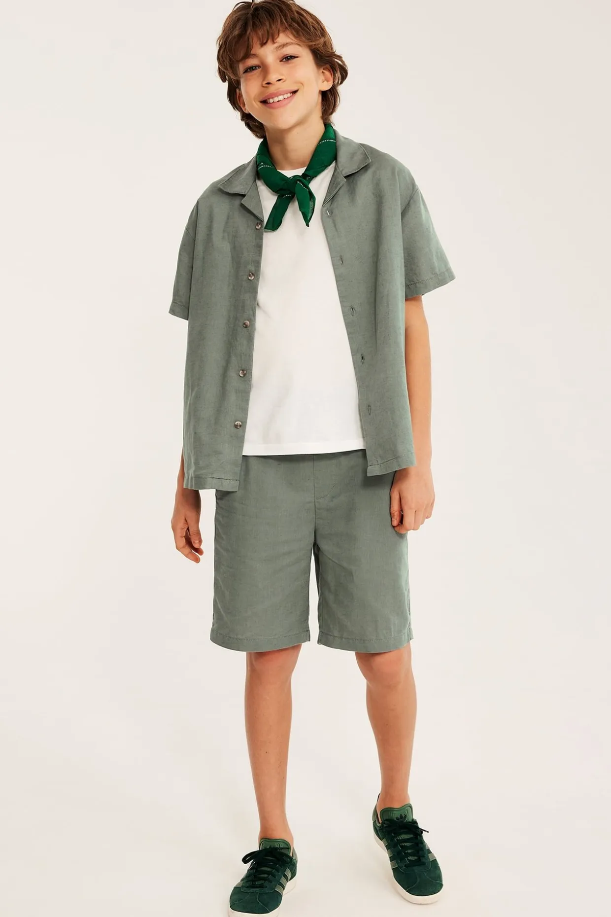 Shorts i linblanding