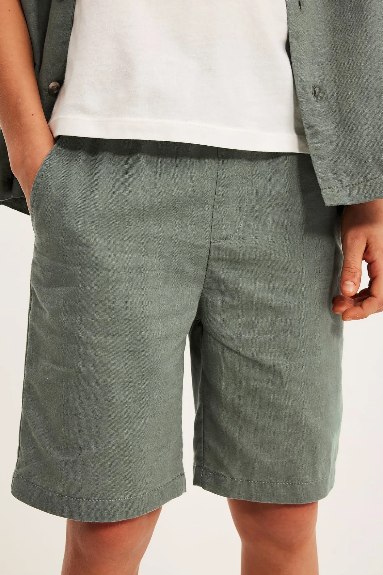 Shorts i linblanding