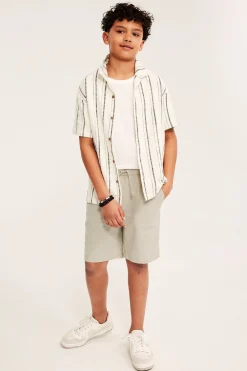 Shorts i linblanding