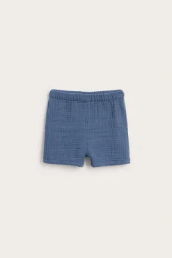 Shorts i musselin