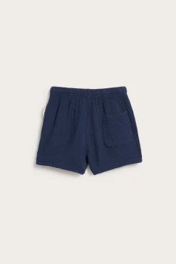 Shorts i musselin