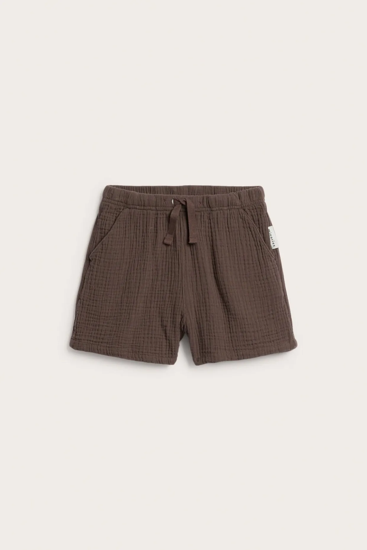 Shorts i musselin