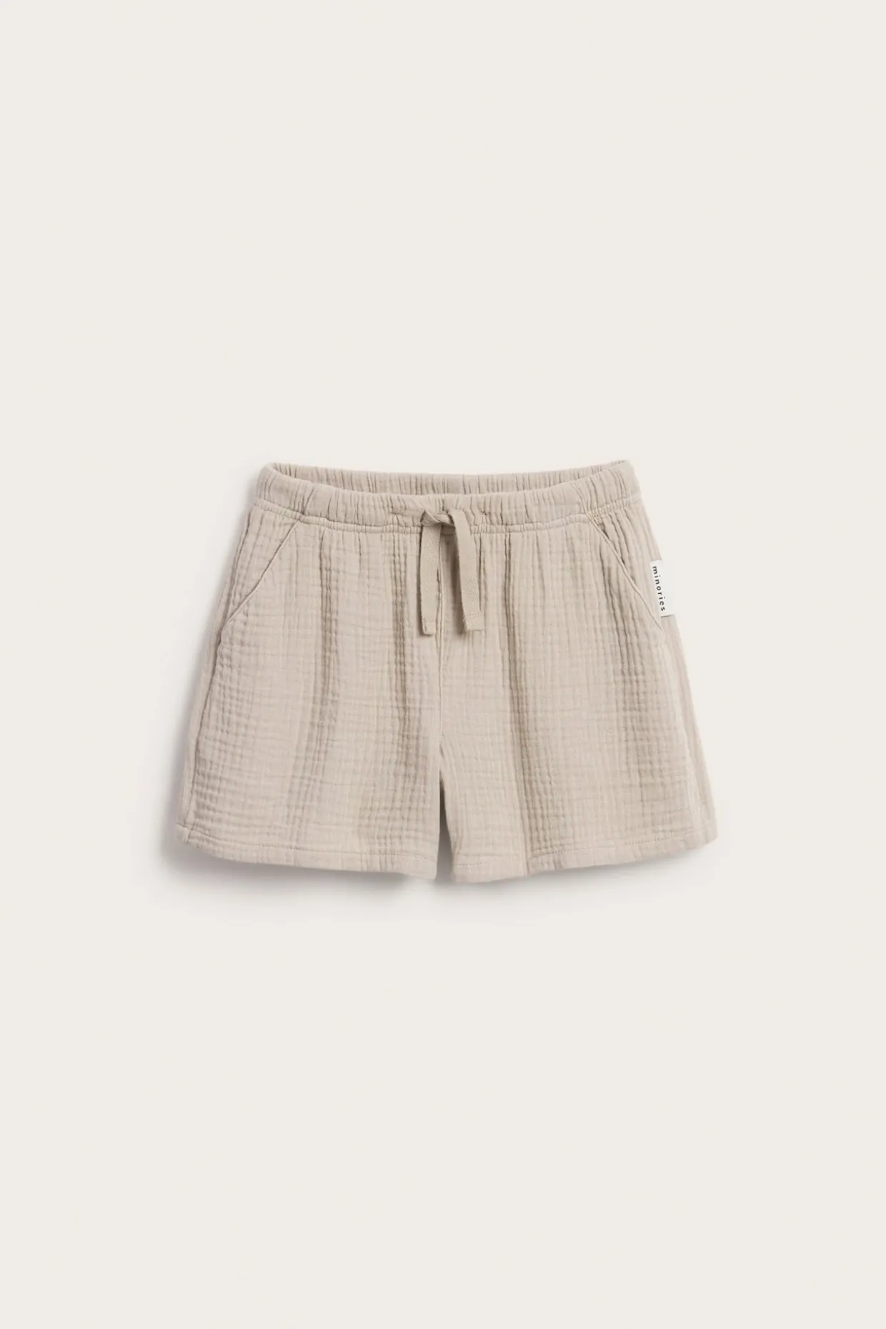 Shorts i musselin