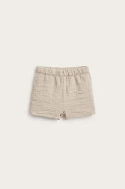 Shorts i musselin