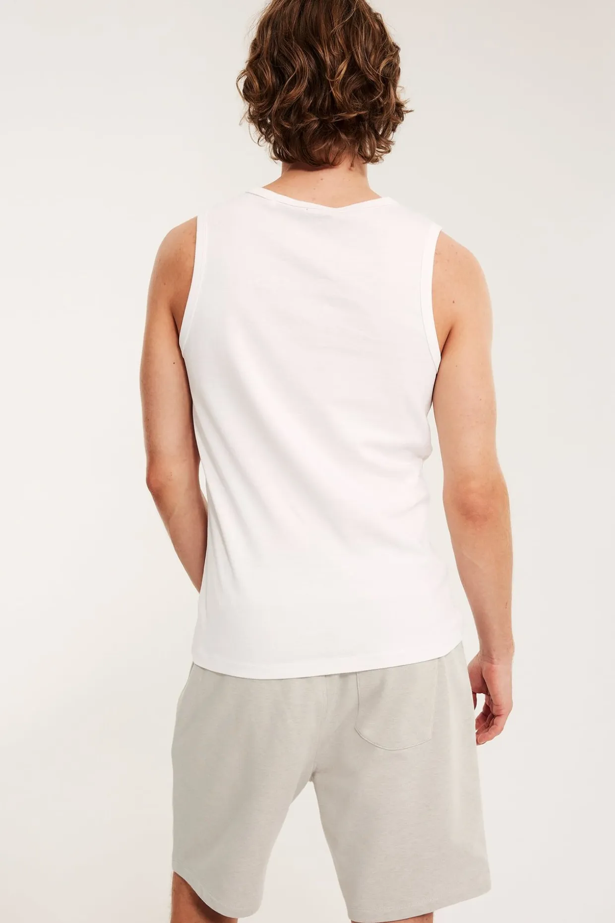 Shorts i sweatshirtstoff