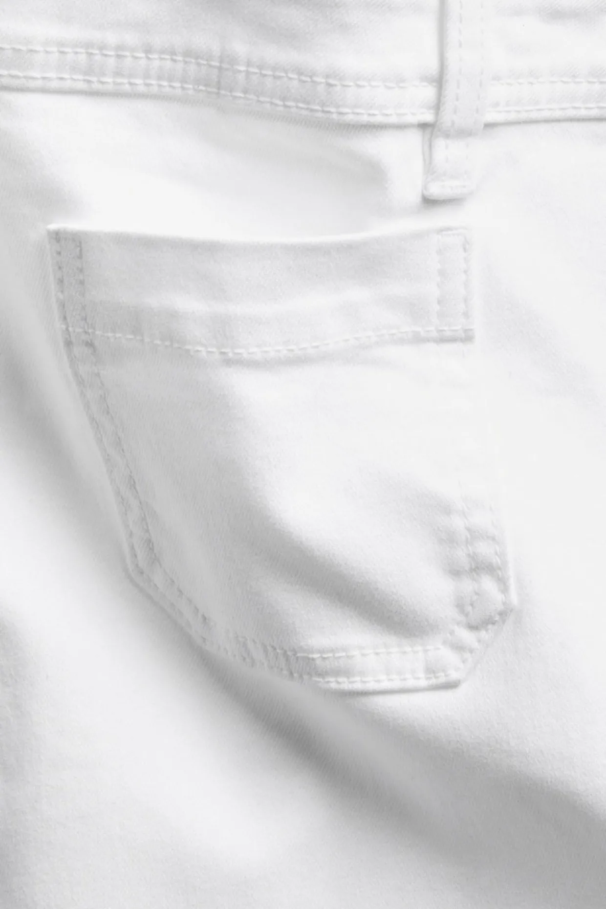 Shorts i twill med lommer