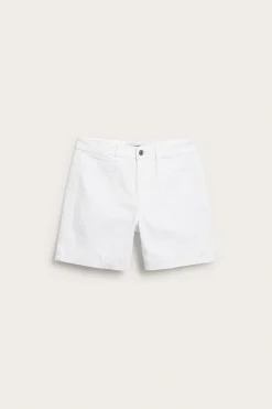 Shorts i twill med lommer