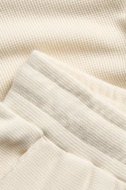 Shorts i vaflet bomull