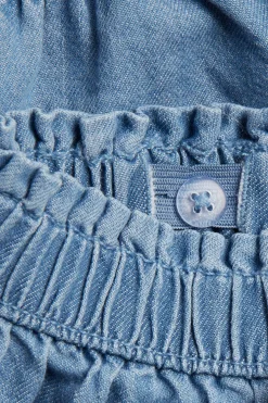 Shorts i vevd denim