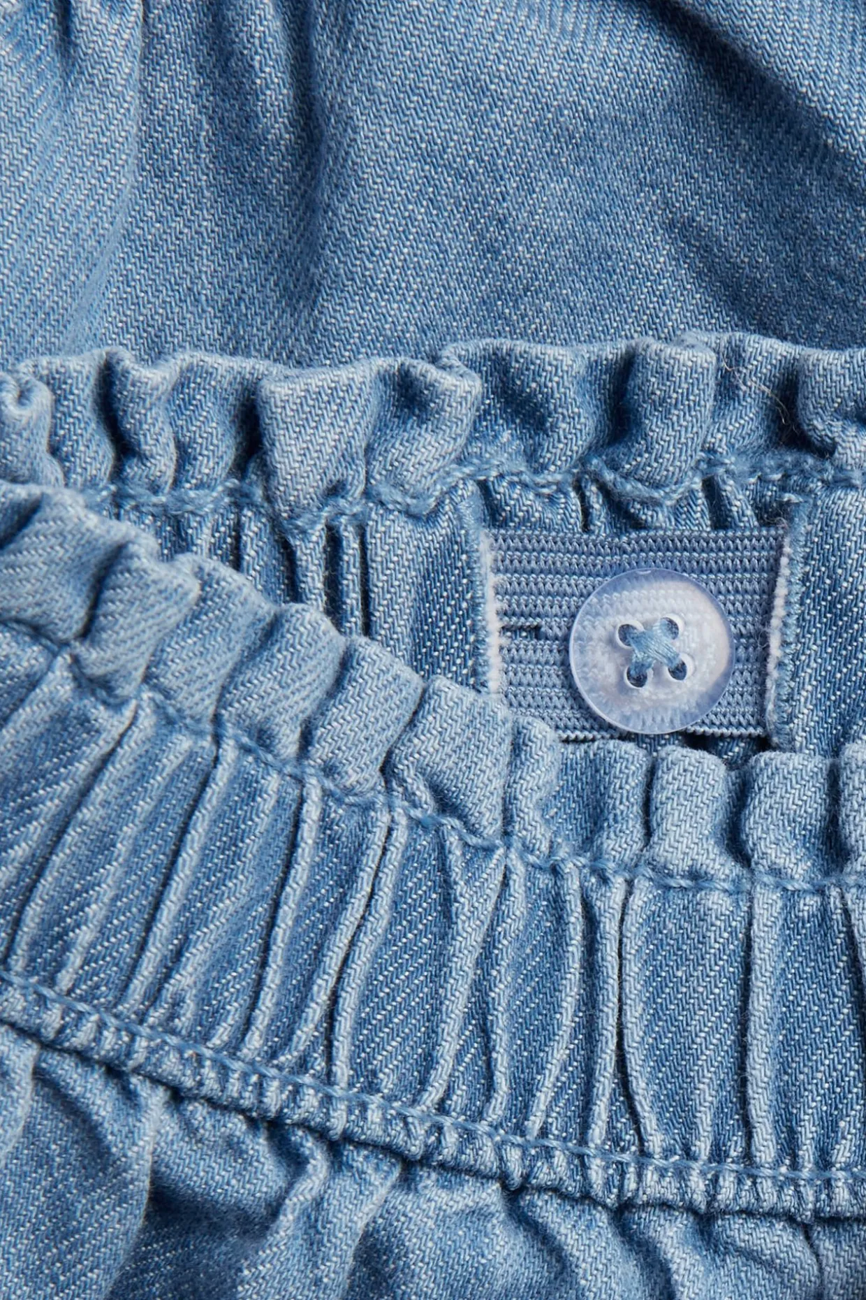 Shorts i vevd denim