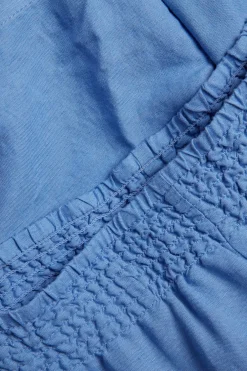 Shorts i viskose og linblanding